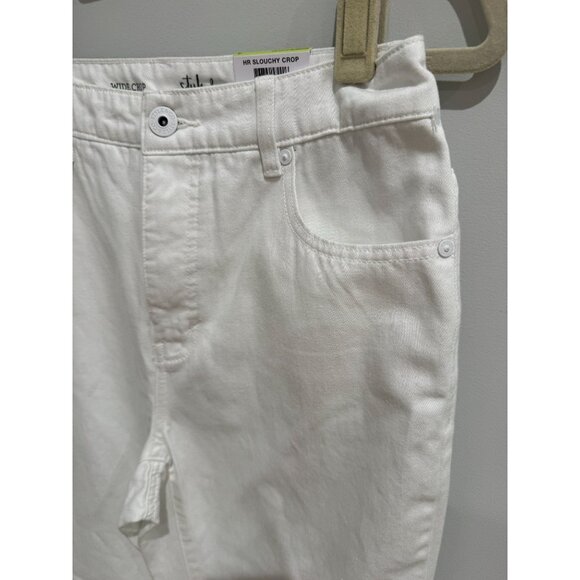 Style & Co High Rise Slouchy Crop Jeans size 4 - Picture 5 of 15